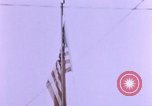 Image of American flag raising ceremony Saipan Northern Mariana Islands, 1944, second 43 stock footage video 65675050871