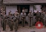 Image of American flag raising ceremony Saipan Northern Mariana Islands, 1944, second 49 stock footage video 65675050871