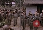 Image of American flag raising ceremony Saipan Northern Mariana Islands, 1944, second 52 stock footage video 65675050871