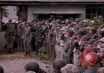 Image of American flag raising ceremony Saipan Northern Mariana Islands, 1944, second 55 stock footage video 65675050871
