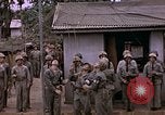 Image of American flag raising ceremony Saipan Northern Mariana Islands, 1944, second 60 stock footage video 65675050871
