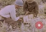 Image of American infantry searching hideouts on Saipan for Japanese soldiers Saipan Northern Mariana Islands, 1944, second 57 stock footage video 65675050872