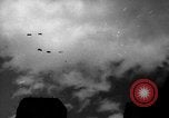 Image of USS Yorktown under Japanese aircraft attack Pacific Ocean, 1945, second 15 stock footage video 65675050877