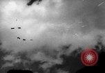 Image of USS Yorktown under Japanese aircraft attack Pacific Ocean, 1945, second 17 stock footage video 65675050877