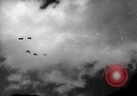 Image of USS Yorktown under Japanese aircraft attack Pacific Ocean, 1945, second 18 stock footage video 65675050877