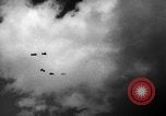Image of USS Yorktown under Japanese aircraft attack Pacific Ocean, 1945, second 19 stock footage video 65675050877