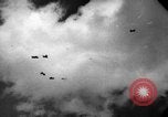Image of USS Yorktown under Japanese aircraft attack Pacific Ocean, 1945, second 21 stock footage video 65675050877