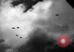 Image of USS Yorktown under Japanese aircraft attack Pacific Ocean, 1945, second 22 stock footage video 65675050877
