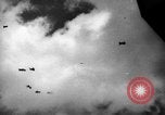 Image of USS Yorktown under Japanese aircraft attack Pacific Ocean, 1945, second 23 stock footage video 65675050877