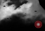 Image of USS Yorktown under Japanese aircraft attack Pacific Ocean, 1945, second 24 stock footage video 65675050877