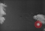 Image of USS Yorktown under Japanese aircraft attack Pacific Ocean, 1945, second 25 stock footage video 65675050877