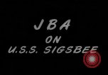 Image of USS Sigsbee Pacific Ocean, 1945, second 5 stock footage video 65675050881