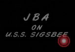 Image of USS Sigsbee Pacific Ocean, 1945, second 8 stock footage video 65675050881