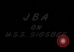 Image of USS Sigsbee Pacific Ocean, 1945, second 9 stock footage video 65675050881