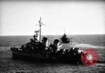 Image of USS Sigsbee Pacific Ocean, 1945, second 35 stock footage video 65675050881