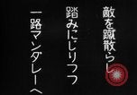 Standbild japanische Soldaten Birma, 1943, aus Sekunde 6 historischem Filmmaterial Videoclip 65675050902