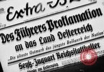 Image of German occupation Austria, 1938, second 1 stock footage video 65675050927