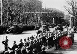 Image of Celebration parade in Vienna during Anschluss Vienna Austria, 1938, second 33 stock footage video 65675050928