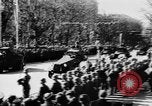 Image of Celebration parade in Vienna during Anschluss Vienna Austria, 1938, second 35 stock footage video 65675050928