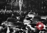 Image of Celebration parade in Vienna during Anschluss Vienna Austria, 1938, second 50 stock footage video 65675050928