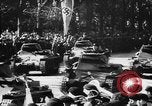 Image of Celebration parade in Vienna during Anschluss Vienna Austria, 1938, second 52 stock footage video 65675050928