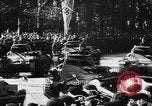 Image of Celebration parade in Vienna during Anschluss Vienna Austria, 1938, second 53 stock footage video 65675050928