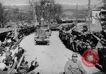 Image of Germans cross Austrian border in Anschluss World War 2 Austria, 1938, second 6 stock footage video 65675050938