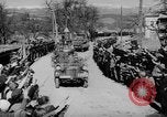 Image of Germans cross Austrian border in Anschluss World War 2 Austria, 1938, second 8 stock footage video 65675050938