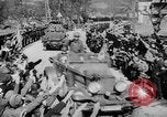 Image of Germans cross Austrian border in Anschluss World War 2 Austria, 1938, second 13 stock footage video 65675050938