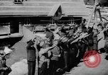 Image of Germans cross Austrian border in Anschluss World War 2 Austria, 1938, second 21 stock footage video 65675050938