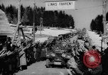 Image of Germans cross Austrian border in Anschluss World War 2 Austria, 1938, second 37 stock footage video 65675050938