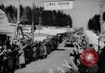 Image of Germans cross Austrian border in Anschluss World War 2 Austria, 1938, second 41 stock footage video 65675050938