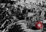Image of German soldiers greeted by Austrians during Anschluss Austria, 1938, second 22 stock footage video 65675050939