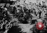 Image of German soldiers greeted by Austrians during Anschluss Austria, 1938, second 23 stock footage video 65675050939