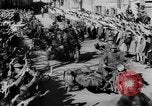Image of German soldiers greeted by Austrians during Anschluss Austria, 1938, second 26 stock footage video 65675050939