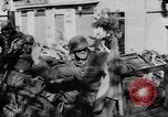 Image of German soldiers greeted by Austrians during Anschluss Austria, 1938, second 39 stock footage video 65675050939