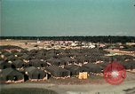 Image of Vietnamese refugee encampment in Florida Florida United States USA, 1975, second 4 stock footage video 65675050951