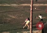 Image of Vietnamese refugee encampment in Florida Florida United States USA, 1975, second 35 stock footage video 65675050951