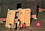 Image of Vietnamese refugee encampment in Florida Florida United States USA, 1975, second 52 stock footage video 65675050951