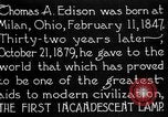 Image of Thomas Alva Edison United States USA, 1923, second 3 stock footage video 65675050973