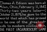 Image of Thomas Alva Edison United States USA, 1923, second 4 stock footage video 65675050973