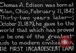 Image of Thomas Alva Edison United States USA, 1923, second 5 stock footage video 65675050973