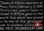 Image of Thomas Alva Edison United States USA, 1923, second 9 stock footage video 65675050973