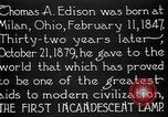 Image of Thomas Alva Edison United States USA, 1923, second 12 stock footage video 65675050973