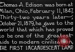 Image of Thomas Alva Edison United States USA, 1923, second 13 stock footage video 65675050973