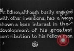 Image of Thomas Alva Edison United States USA, 1923, second 26 stock footage video 65675050973