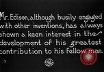 Image of Thomas Alva Edison United States USA, 1923, second 32 stock footage video 65675050973