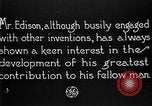 Image of Thomas Alva Edison United States USA, 1923, second 35 stock footage video 65675050973