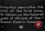 Image of Thomas Alva Edison United States USA, 1923, second 56 stock footage video 65675050973