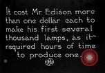 Image of Thomas Alva Edison Schenectady New York USA, 1923, second 1 stock footage video 65675050975